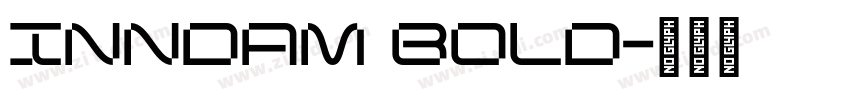 Inndam Bold字体转换